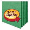 Smead Pocket, File, 3-1/2" Expansion, Green 74226